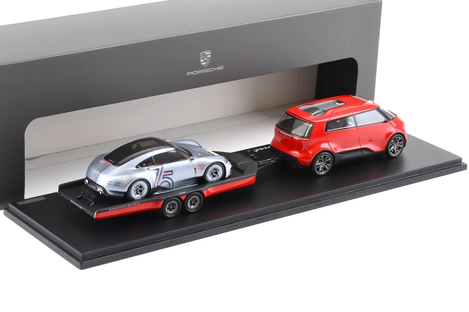 Set 1:43 Spark Porsche Vision Renndienst + Porsche Vision 357 WAP DEALER - Immagine 2 di 3