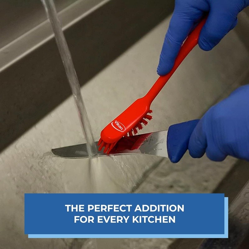 Durable Scrubbing Brush Set Ergonomic Handle Kitchen Bathroom Cleaning New