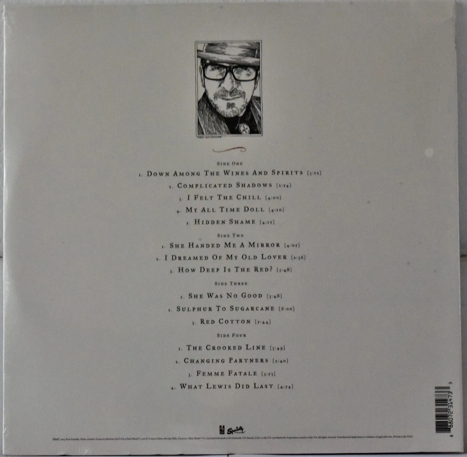 HEAR MUSIC HRM31473-01 USA 2009 Elvis COSTELLO Secret,Profane & Sugarcane 2LP SS Foto 2 de 2