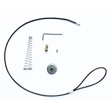 Adjustable  Spring-Loaded Gate Latch Cable Pull for  and Wooden Fences