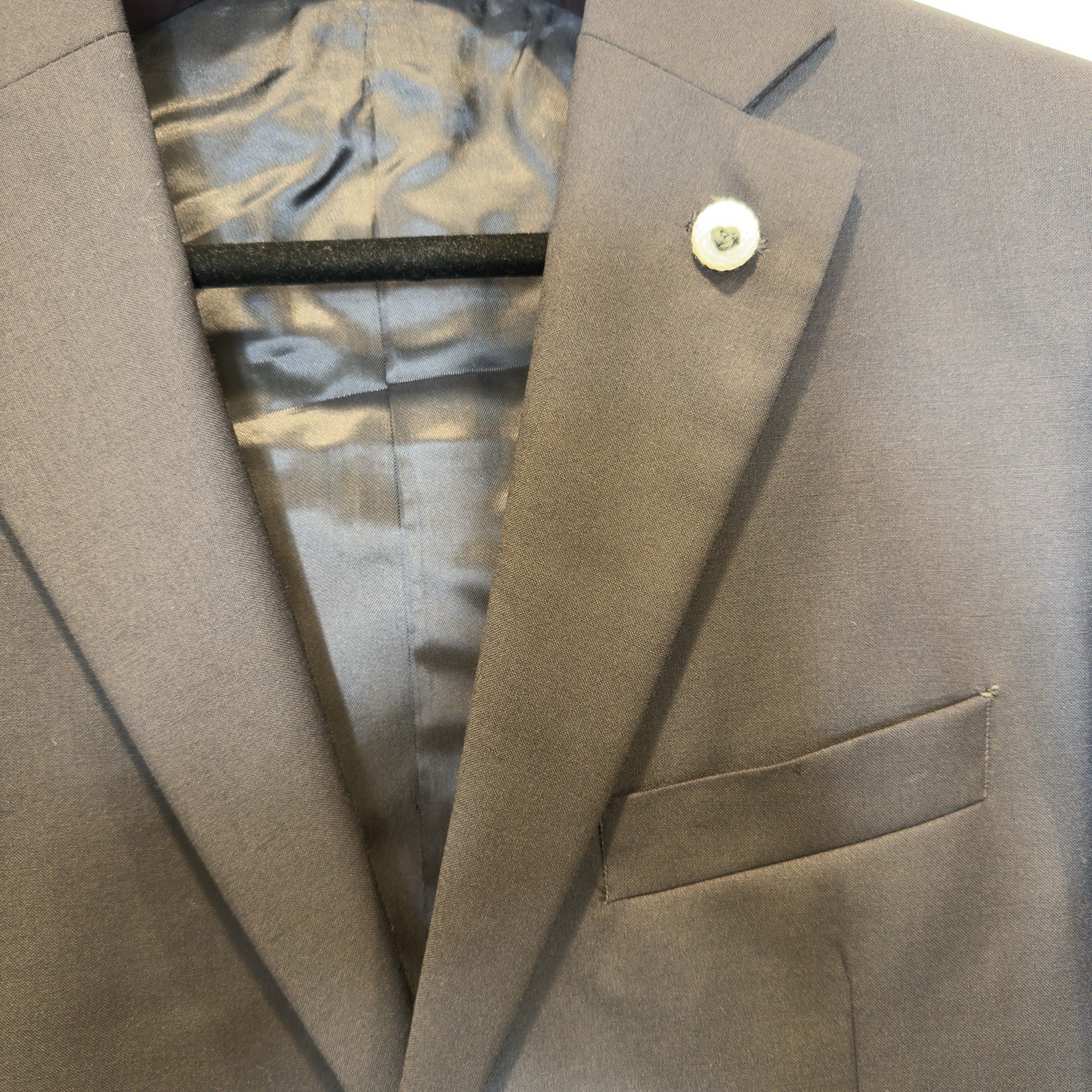 Lubiam 1911 Men’s Modern-Fit Elegance Sport Coat Blazer SZ 40 EUR 50 Virgin Wool image 4