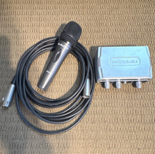M-Audio Fast Track USB Audio Interface w/ SoundCheck Mic  XLR Cable