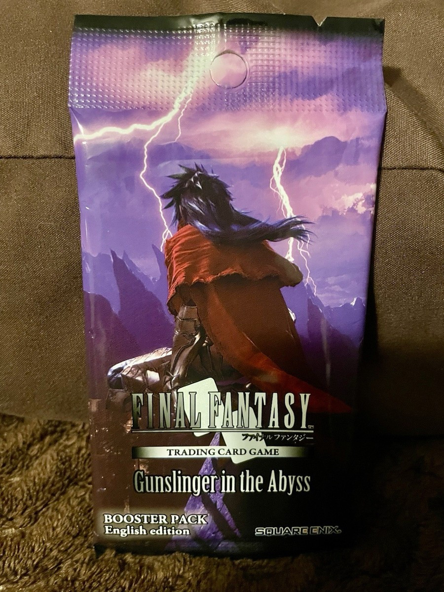final fantasy gunslinger in the abyss booster box TCG Opening received Legacy Cardsfull art cards from previous Legend Cardscontinue to be featured Final Fantasy TCG English: Gunslinger