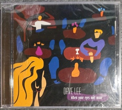 Dave Lee When Your Eyes Met Mine CD 1997 Self-Released Piano Jazz (Small Crack)