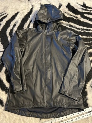Helly Hansen Womens Moss Jacket Black Small Jet Black LTI B53253T Rain Yacht B17