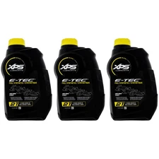 BRP 9779126 Can-Am XPS 2-Stroke Full Synthetic Oil 1 Qt E-Tec Rotax Ski-Doo 3PK