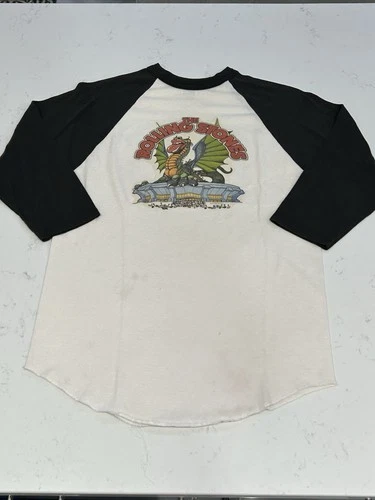 Rolling Stones Sold Out Concert Tour Raglan Shi 1980s vintage concert t-shirt, vintage, single stitch, B+ condition