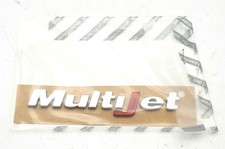 GENUINE Fiat Badge "Multijet" - Fiat Punto Stilo Doblo Idea  51733987