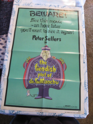 Peter Sellers - The Fiendish Plot of Dr. FU MANCHU Poster - 27'' x 41'' - 1980