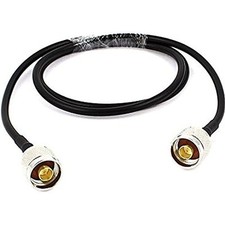 RG58 N/Male to N/Male 1M Antenna Coaxial Extension Cable Connector Adapter