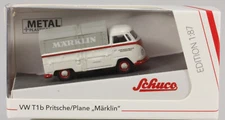 Schuco MHI VW T1b Pritsche/Plane "Marklin", Limited Edition, New in Box