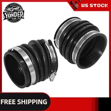 2Pcs Engine Air Intake Hose W/Clamps for Lexus ES300 ES330 RX330 02-06 696047