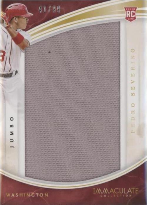 2016 Panini Immaculate Collection - Pedro Severino #IJ-PS - 1 of 1