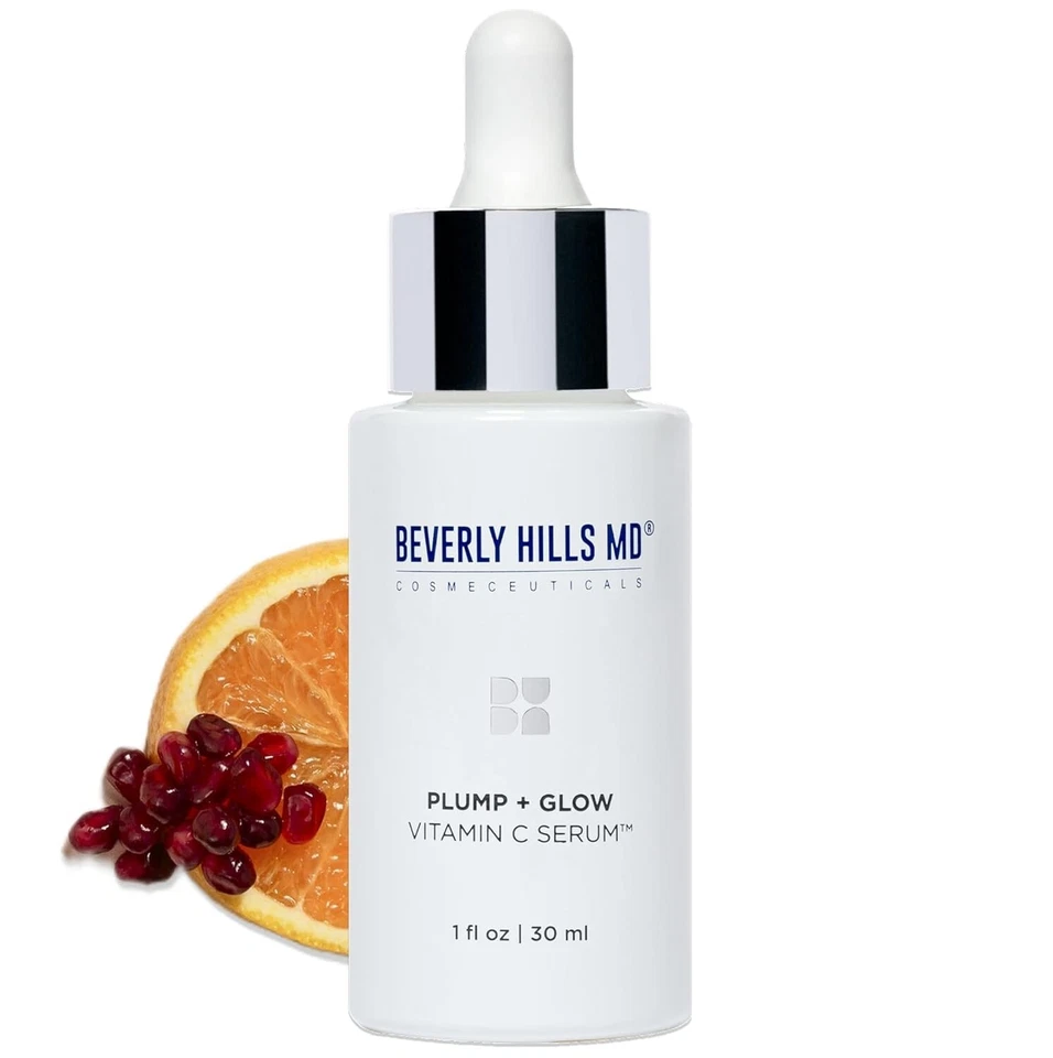 BEVERLY HILLS MD Suero Plump + Glow Vitamina C 1 fl OZ Foto 3 de 4