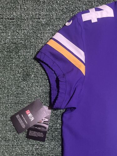 Authentic Stefon Diggs Minnesota Vikings Purple Nike Vapor Elite Jersey Sz 44/L - Picture 3 of 10