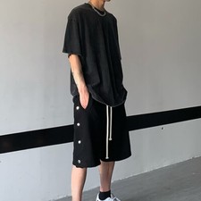 Men Shorts Loose Elasticated Gym Sweat Jogger Jogging Half Pants Sports Bottoms