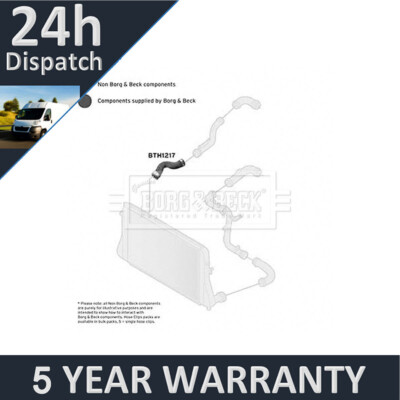 Fits VW Golf Scirocco Eos Audi A3 TT 1.8 2.0 Purevue Turbo Hose 1K0145832J