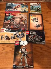 Lego And Kre O manual lot Star Wars And More