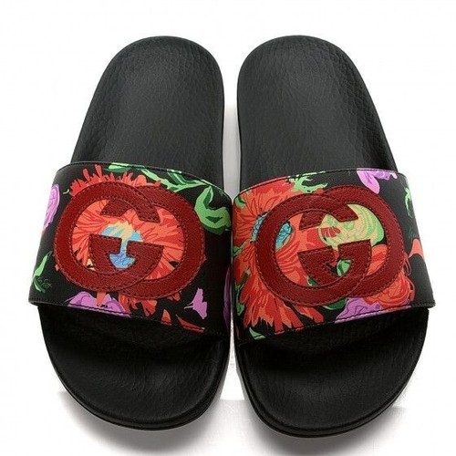 Gucci X KEN SCOTT Rubber Infinity Jenni Interlocking G Pool Slide Sandals 36