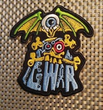 GWAR (band) Embroidered Patch Iron-On Sew-On US shipping Heavy Metal