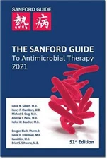 The Sanford Guide to Antimicrobial Therapy 2021 - Pocket Edition - GOOD