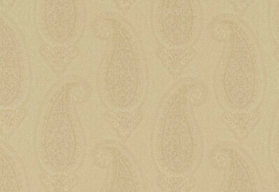 ZOFFANY VORHANGSTOFF DESIGN ''Kashmir'' 3,1 METER BISCUIT 100% WOLLE PAISLEY