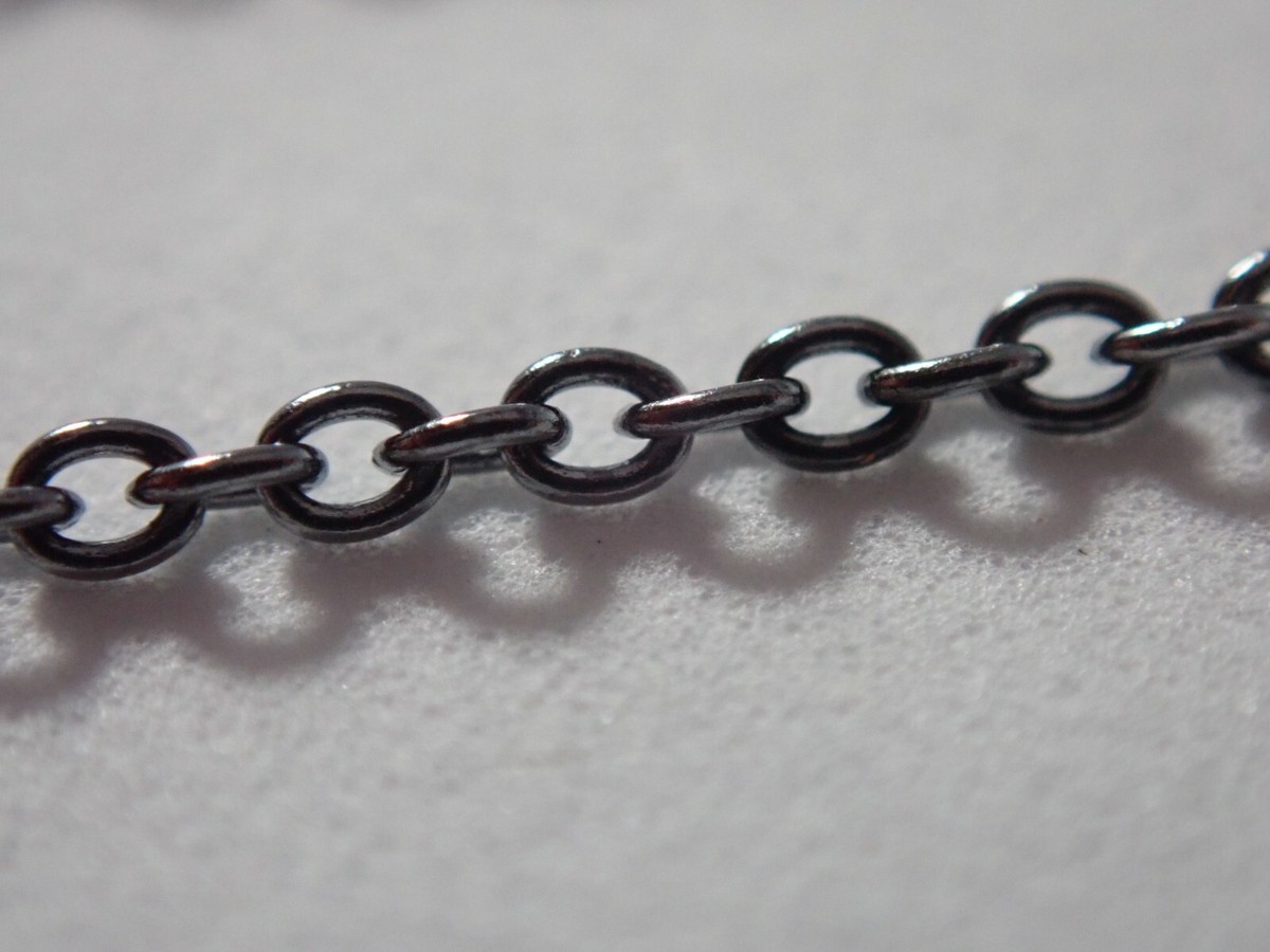 FOLLI FOLLIE 925 STERLING SILVER DOUBLE STRAND BLACK STAR FLOWER 