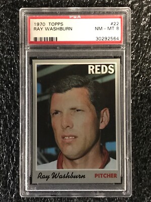 1970 Topps Baseball #22 Ray Washburn PSA 8 | eBay
