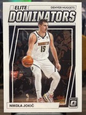 2022-23 Panini Optic Nikola Jokic #19 Elite Dominators Insert Nuggets