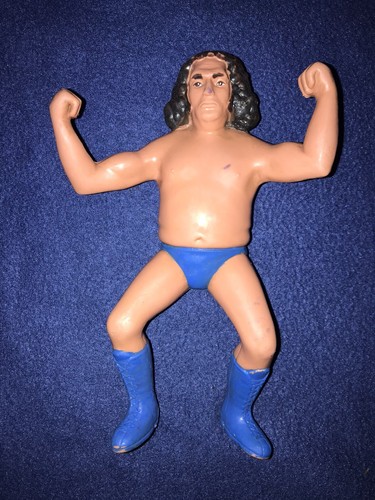 LJN WWF Andre The Giant Long Hair Titan Vintage 19...