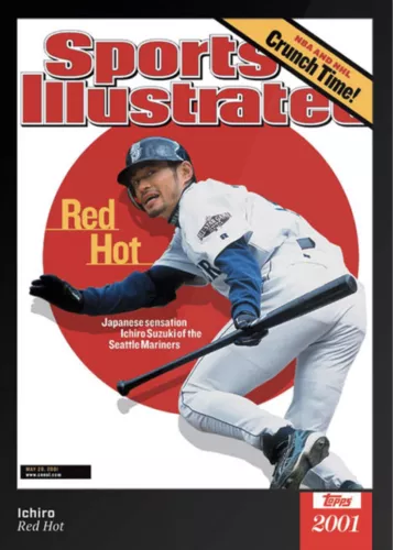 2021 Topps x Sports Illustrated - Ichiro - Card #29 - 鈴木 一朗 - SP /1746 Mariners