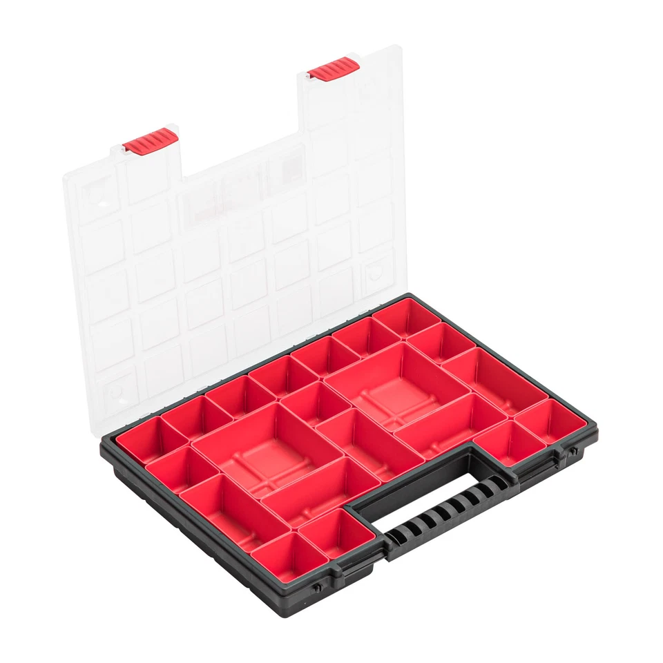10x Sortimentskasten Kleinteilemagazin mit Deckel - 400 x 305 x 50 mm - Sortierb - Bild 4 von 4