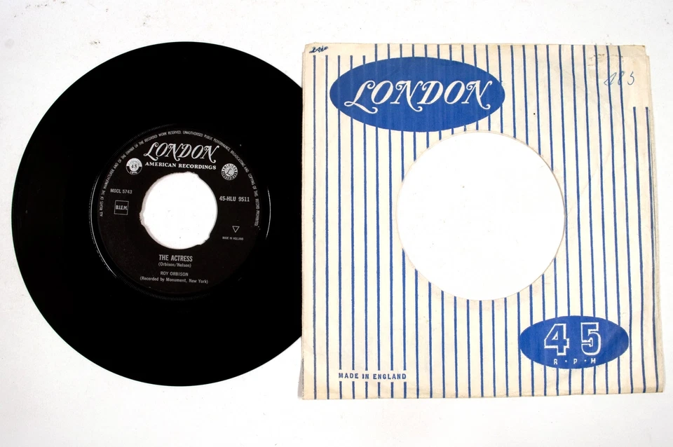 Roy Orbison – Dream Baby 7" Vinyl VG+ AM388 - Image 2 of 4