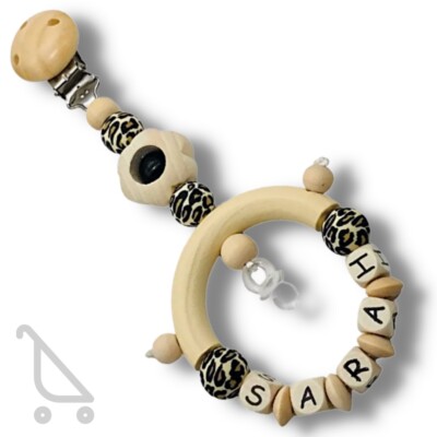 Kinderwagen Anhänger Personalisiert | Holz Mobile Kinderwagen Buggy | Baby Mädchen  