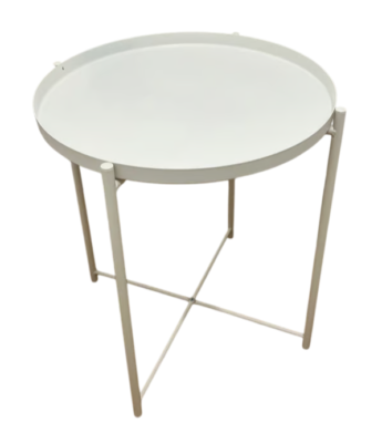 New IKEA GLADOM Tray Table White 45x53 cm (17 ½x20 ⅝ 