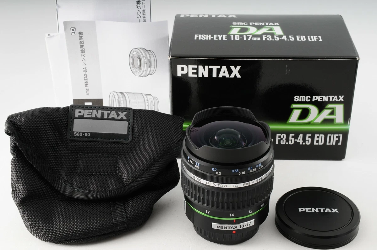 TOP MINT! w/Box] SMC PENTAX DA FISH-EYE 10-17mm F/3.5-4.5 ED (IF