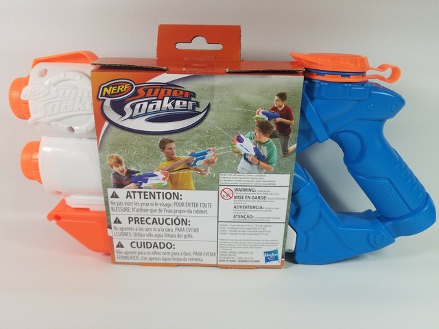 Nerf Super Soaker Twin Tide Blaster Two Barrel Soakage Ages 6+ New | eBay