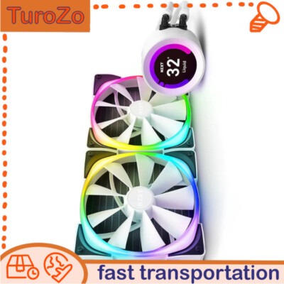 NZXT Kraken Z63 280mm RGB Liquid Cooler with LCD Display-White | eBay