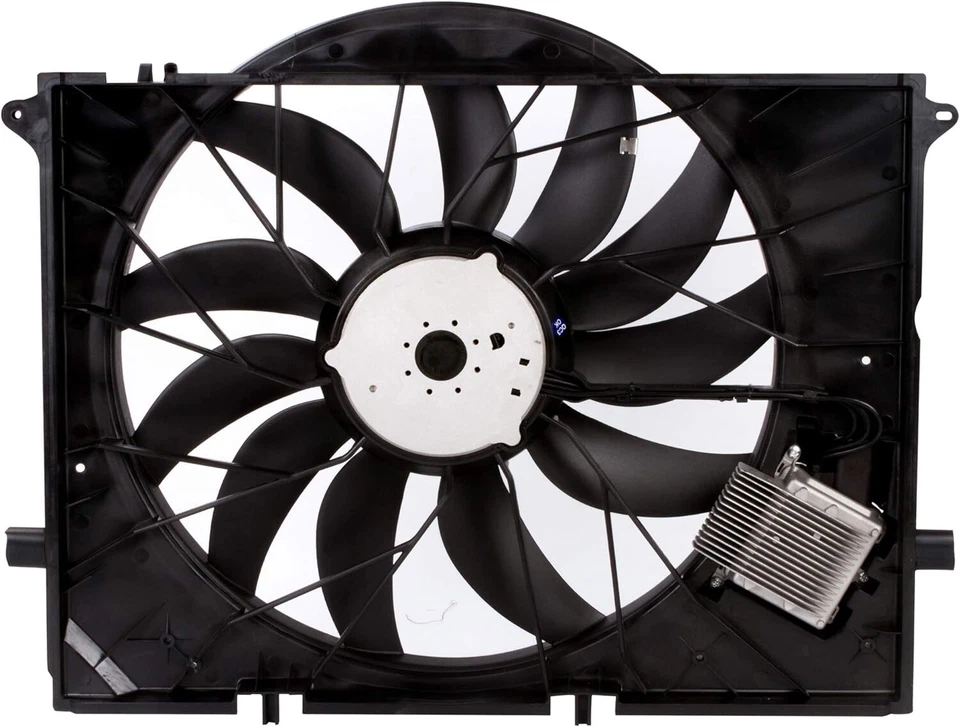 Ventilador de refrigeración del motor para Mercedes Benz CL55 S600 SL600 S55 SL63 SL65 AMG SL55 AMG Foto 3 de 4