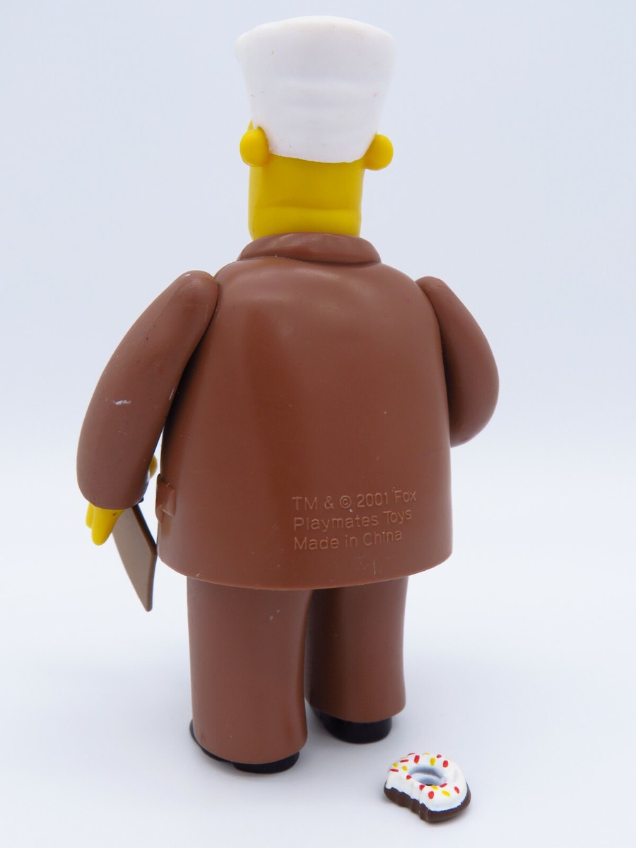 The Simpsons Figure - 2001 Kent Brockman - Playmates World