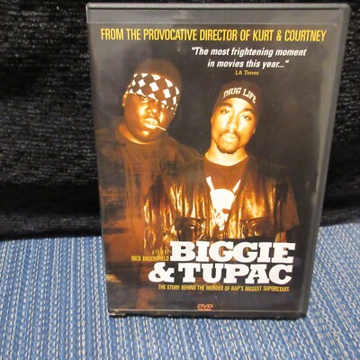 Biggie & Tupac DVD Very Good