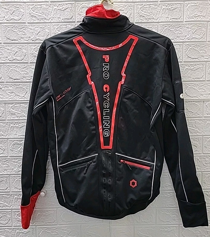 New MFX Race Full Zip Lightweight Pro Cycling Jacket Black