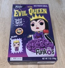 Evil Queen Snow White Funko Cereal Box New Pocket Pop Figure Disney Villains
