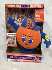 Syracuse University Gemmy Mascot Plush Songs/Moving 12” figure College Excellent