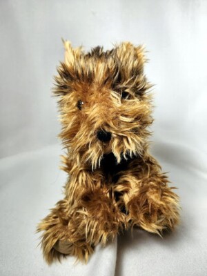 VICTORIA'S SECRET LIMITED Brown/Tan SILKIE ROTWEILER 9'' Stuff Plush Animal DOG