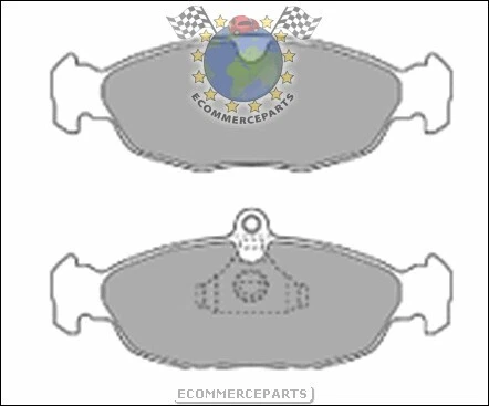 Dp59002m Kit Dischi E Pastiglie Freno Ant Per Opel Corsa A 2 Volumi /Coda Spiove - Immagine 3 di 4