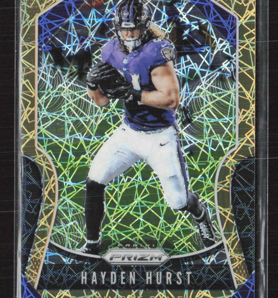 2019 Panini Prizm #69 Hayden Hurst Lazer Baltimore Ravens (L) | eBay