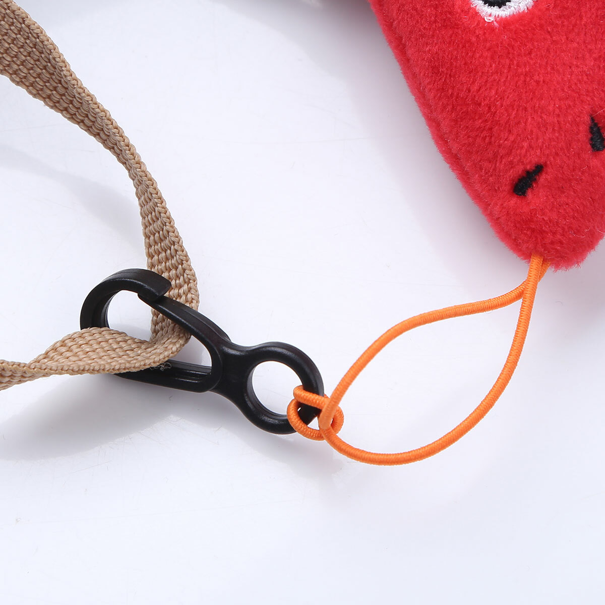 Kunststoff-Karabiner Marmor 25mm - 4 Stück | Snaply