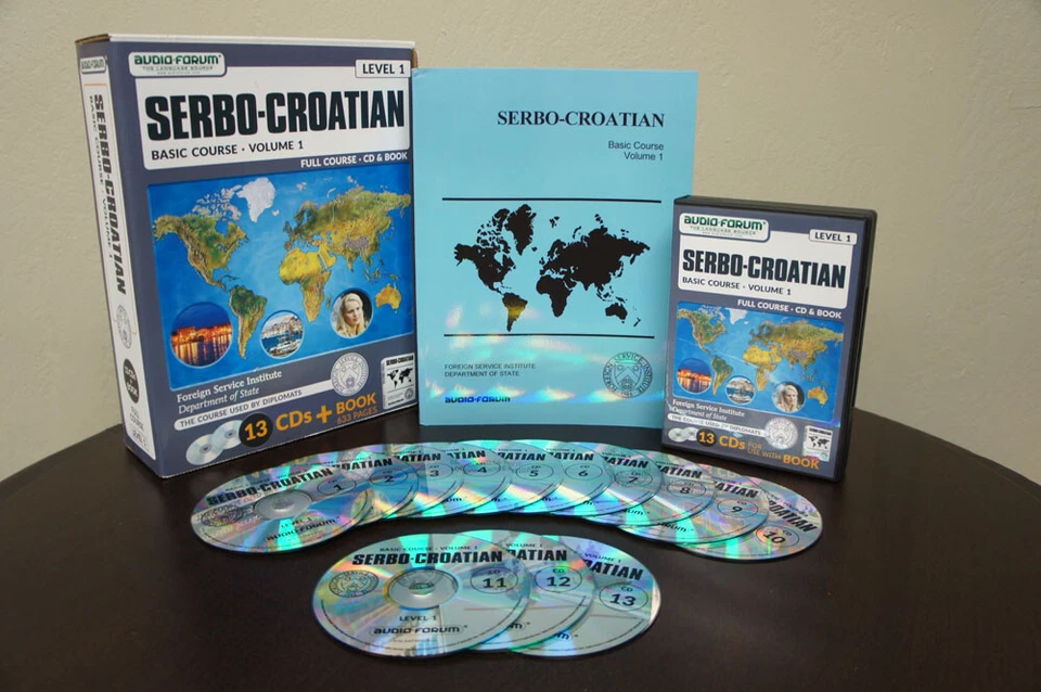 FSI: Basic Serbo-Croatian 1 (13 CDs/Book) by Foreign Service Institute  - Image 2 of 3