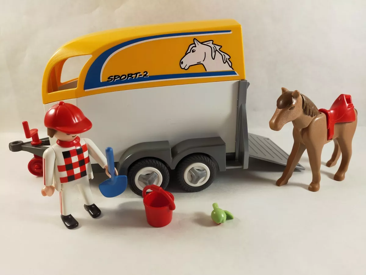 sympa van chevaux 5223 Playmobil ( ranch , équitation , cheval ) 0585